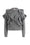 Pullover in maglia con volant