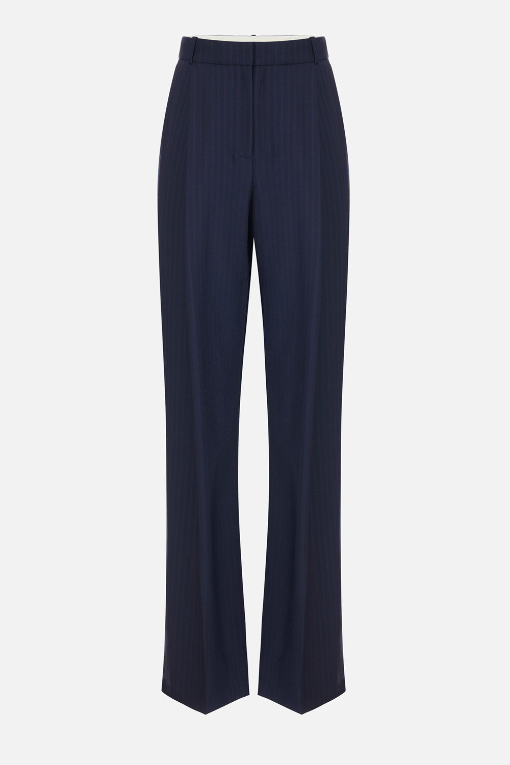 Pantaloni in fresco lana gessato PA176 66E2FO9 Elisabetta Franchi 