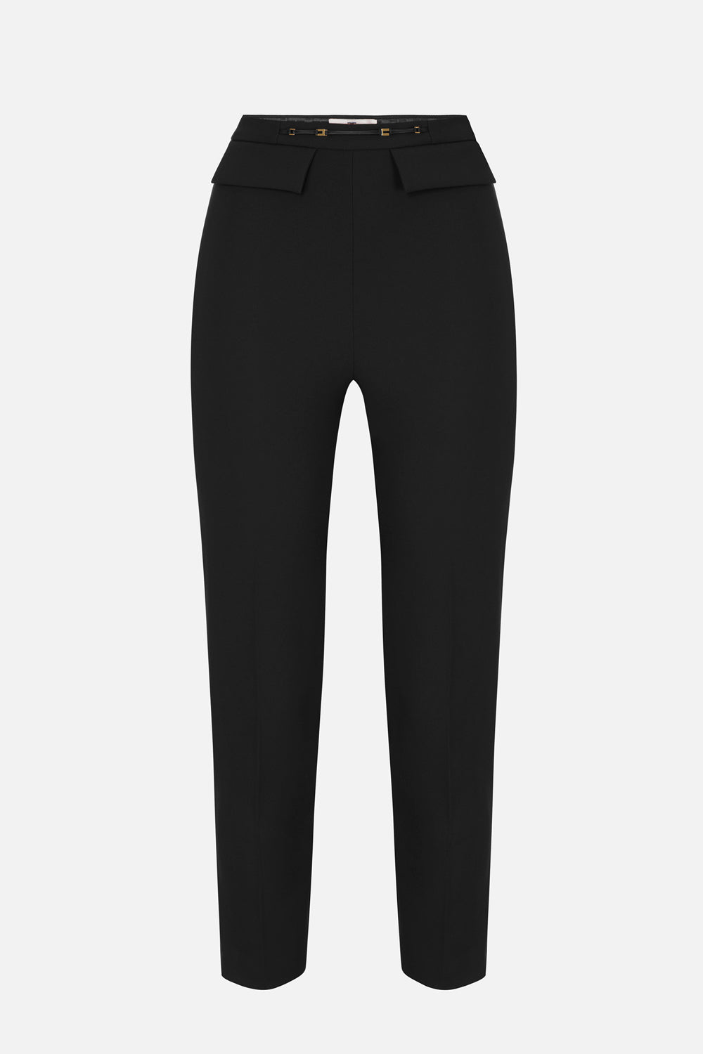 Pantaloni in doppio crêpe stretch<BR/> PA195 66E2110 Elisabetta Franchi 