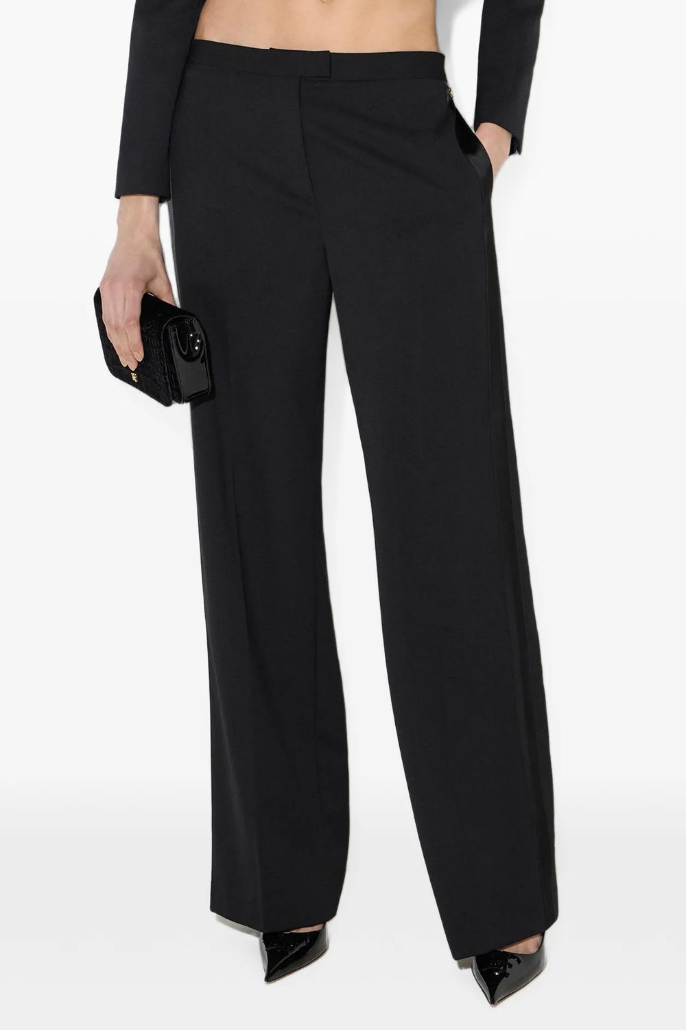 Pantaloni in gabardine PA228 68E2110 Elisabetta Franchi 