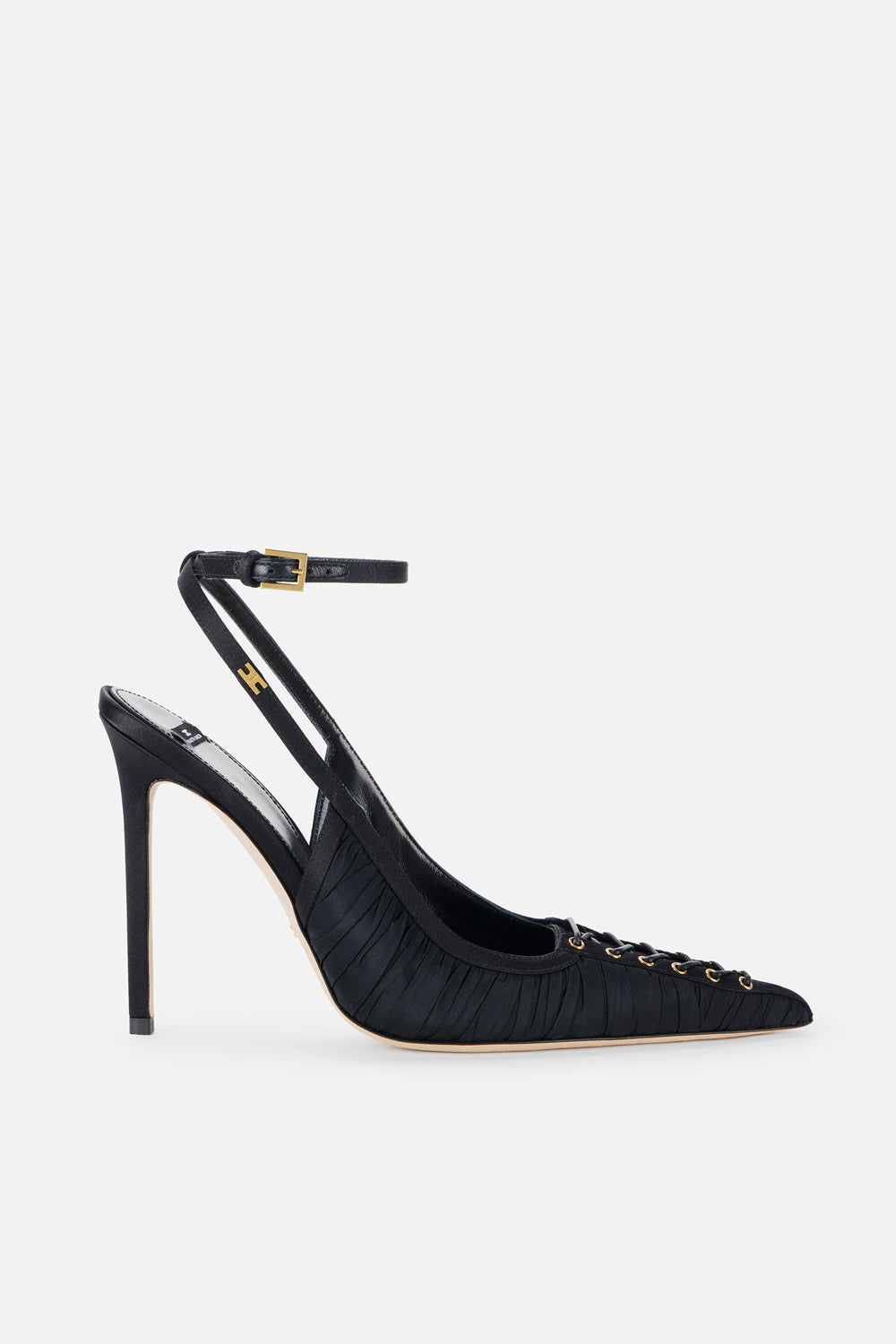 Sandalo in nappa criss-cross<BR/> SA46L 67E2110 Elisabetta Franchi 