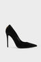 Décolleté in suede con dettaglio logo SA88L 66E2110 Elisabetta Franchi 
