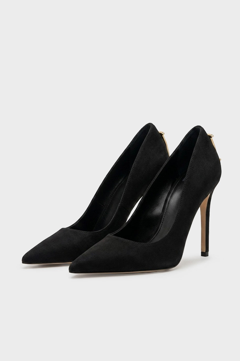 Décolleté in suede con dettaglio logo SA88L 66E2110 Elisabetta Franchi 