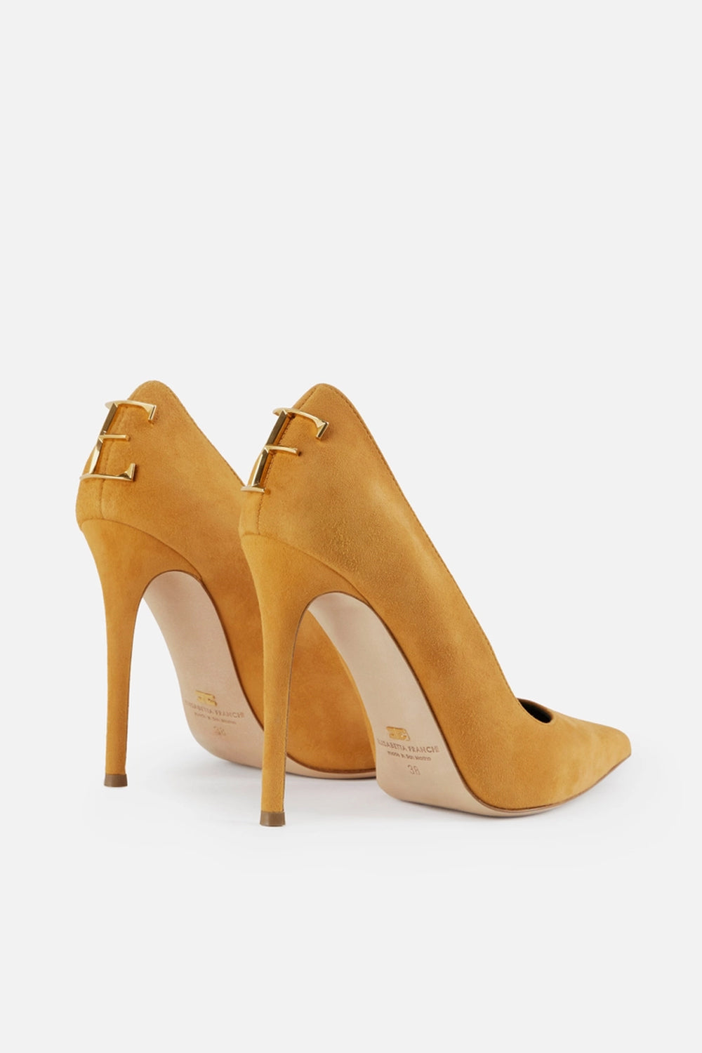 Décolleté in suede con dettaglio logo SA88L 66E2940 Elisabetta Franchi 