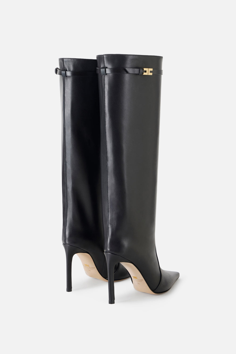 Stivale in vitello nappato SA98L 67E2110 Elisabetta Franchi 