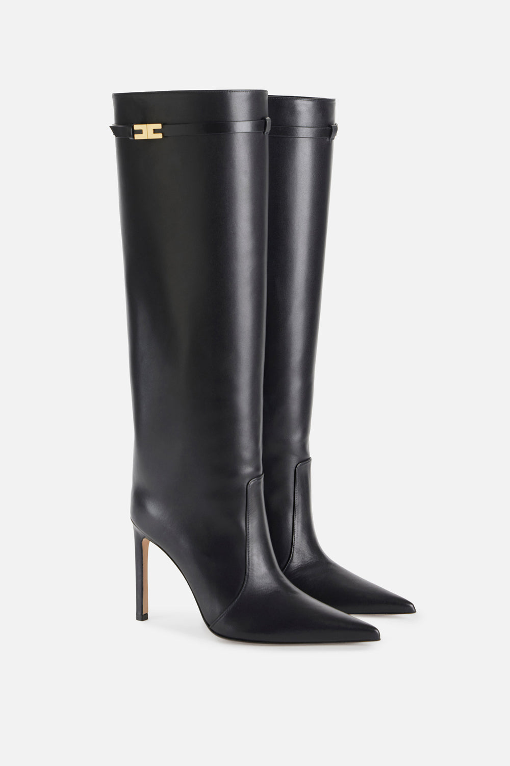 Stivale in vitello nappato SA98L 67E2110 Elisabetta Franchi 