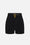 Shorts in crêpe leggero con cintura