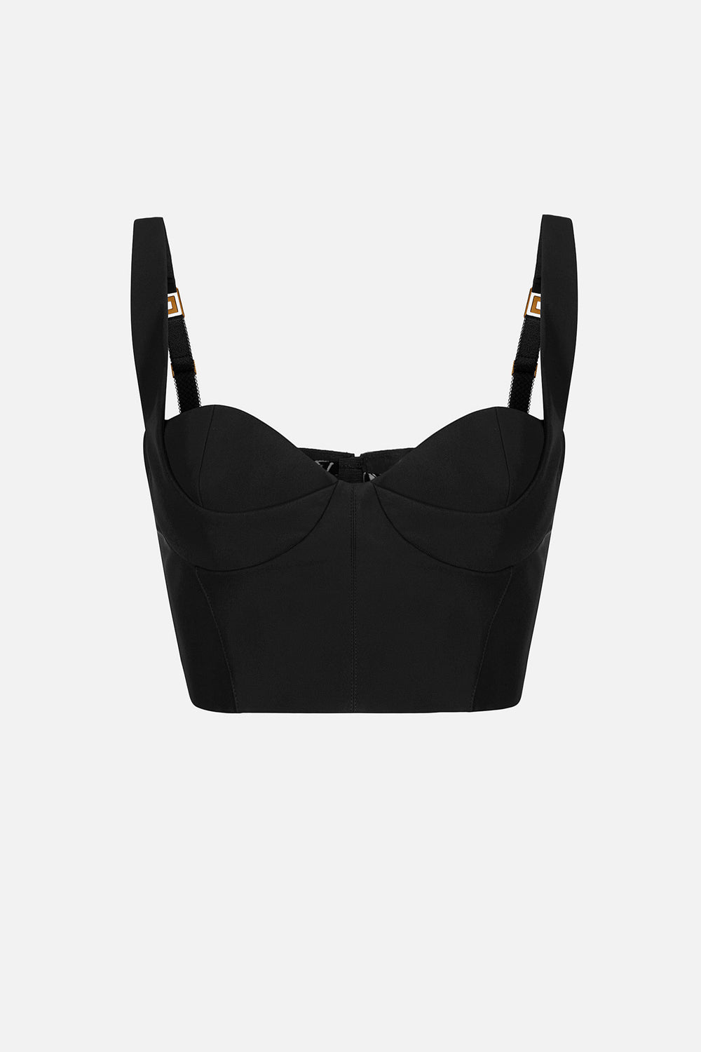 Top in tessuto tecnico TO078 67E2110 Elisabetta Franchi 