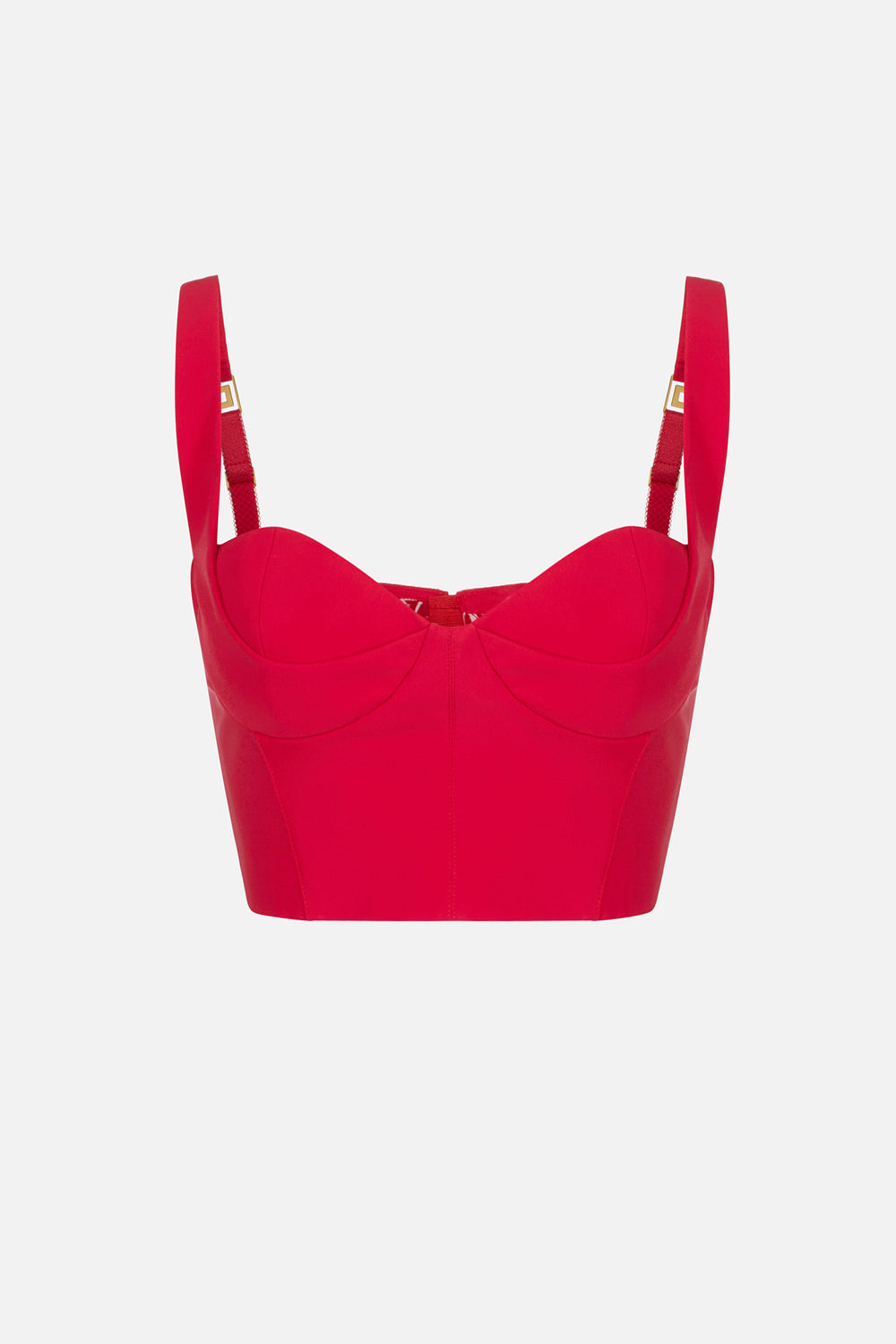 Top in tessuto tecnico TO078 67E2CG5 Elisabetta Franchi 