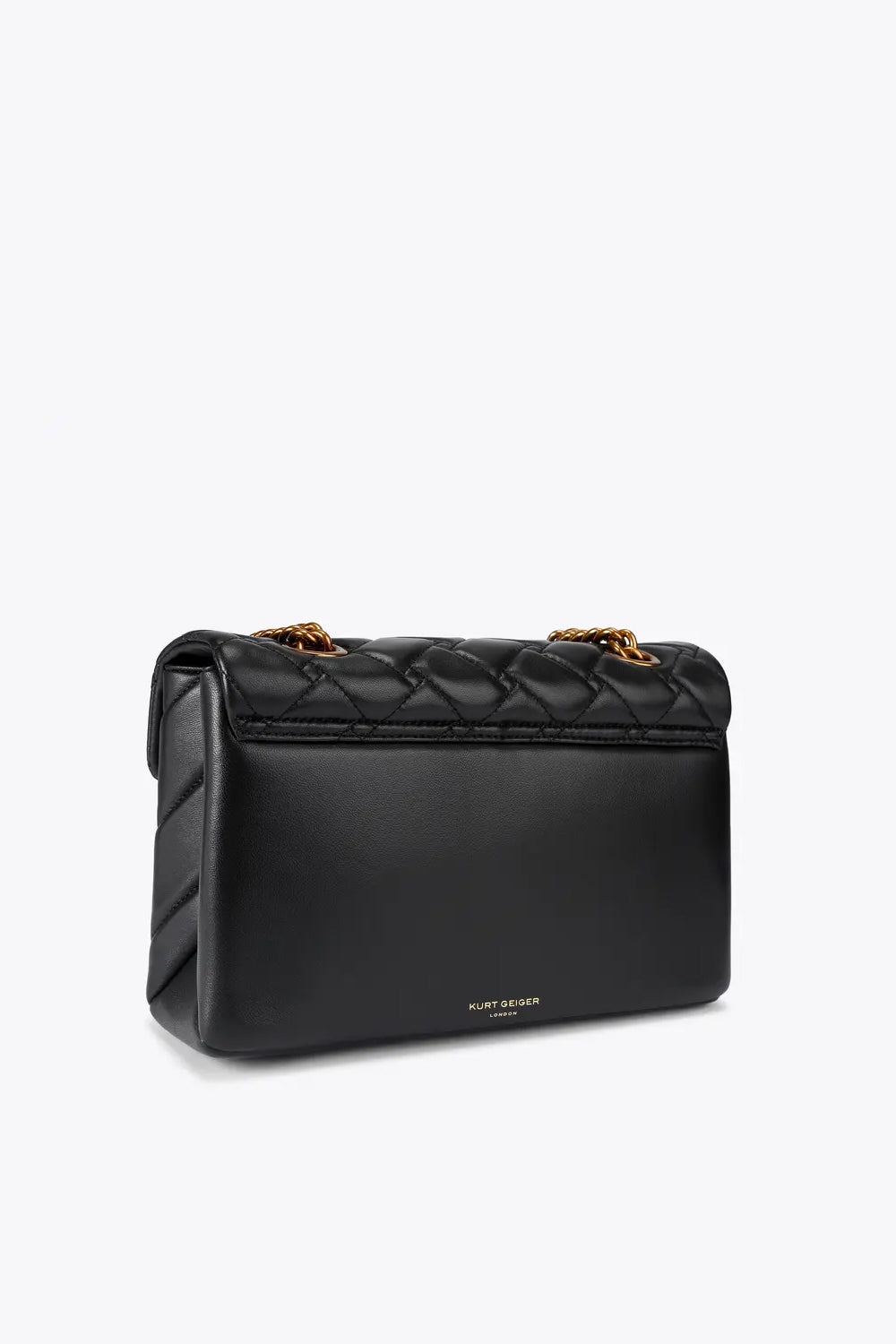 leather kensington bag 1470400109 /BLACK Kurt Geiger London 