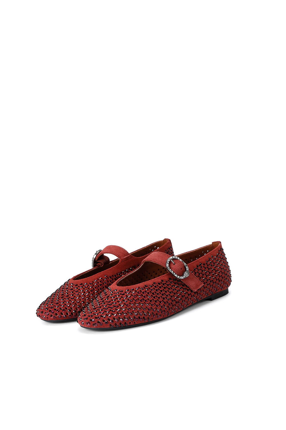 MAYFAIR BALLET FLAT SUEDE 2656354209 /WINE Kurt Geiger London 