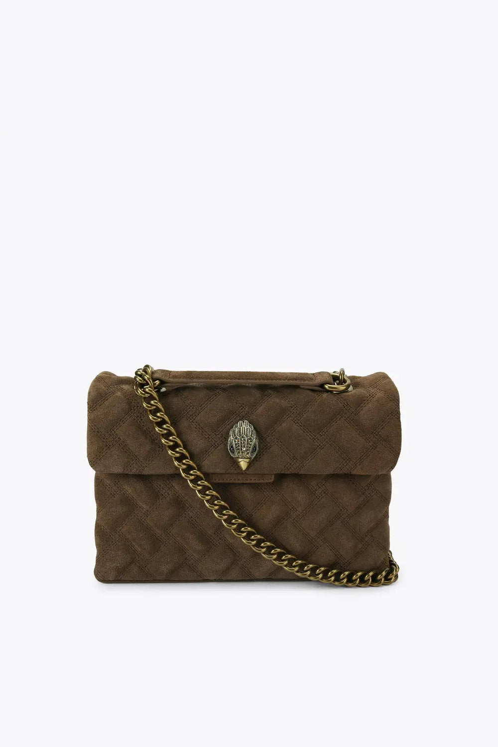 leather kensington bag 5021530209 /BROWN Kurt Geiger London 