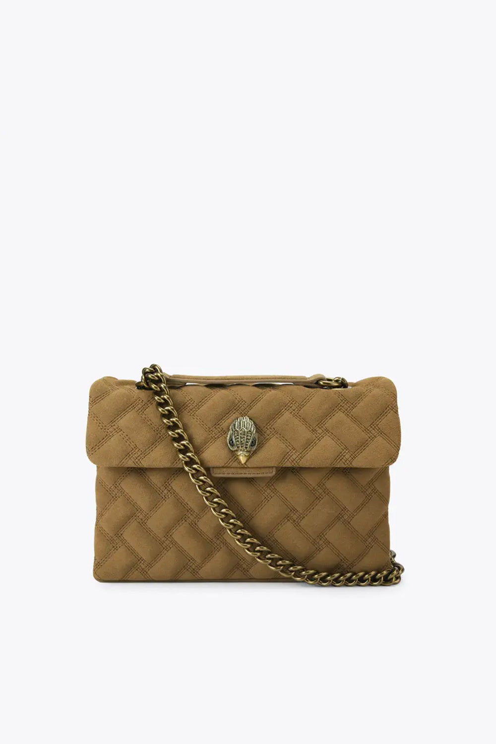 kensington bag in suede 5021533209 /TAN Kurt Geiger London 