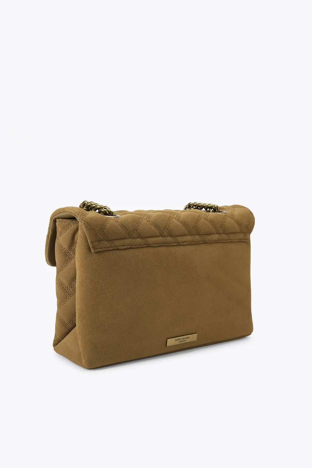 kensington bag in suede 5021533209 /TAN Kurt Geiger London 