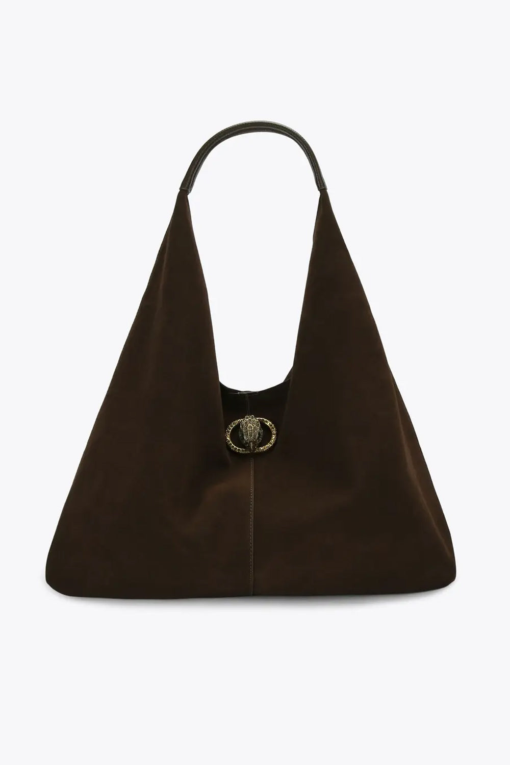 large chelsea slouch hobo bag 5049731209 /DARK BROWN Kurt Geiger London 
