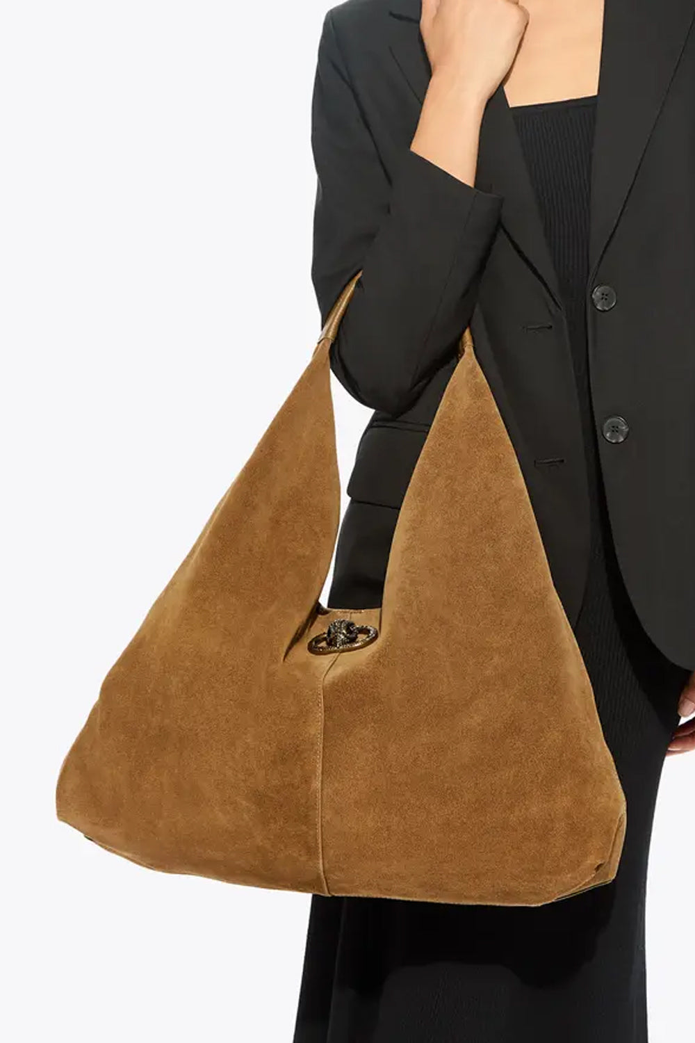large chelsea slouch hobo bag 5049733209 /TAN Kurt Geiger London 