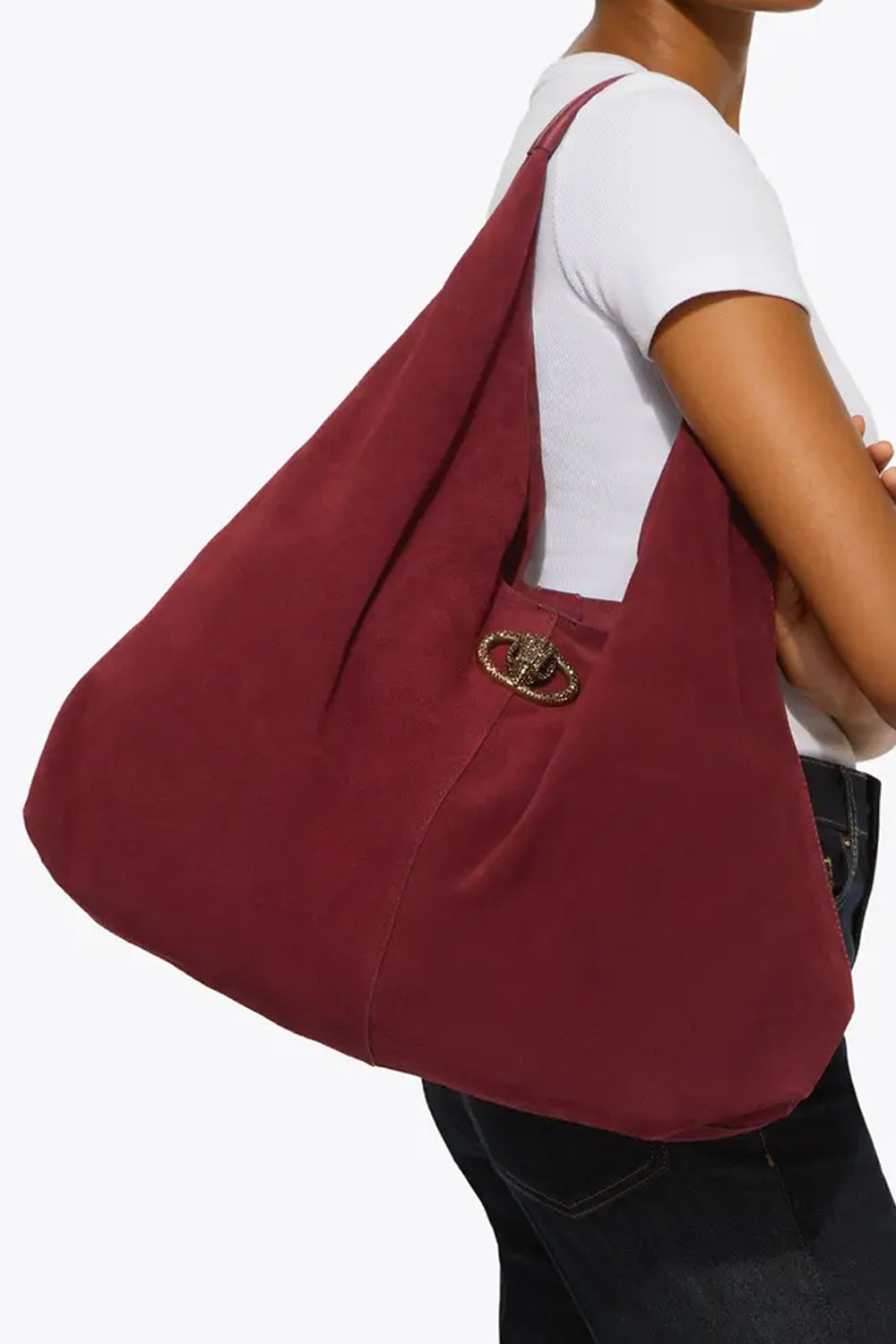 borsa hobo grande CHELSEA 5049754209 /WINE Kurt Geiger London 