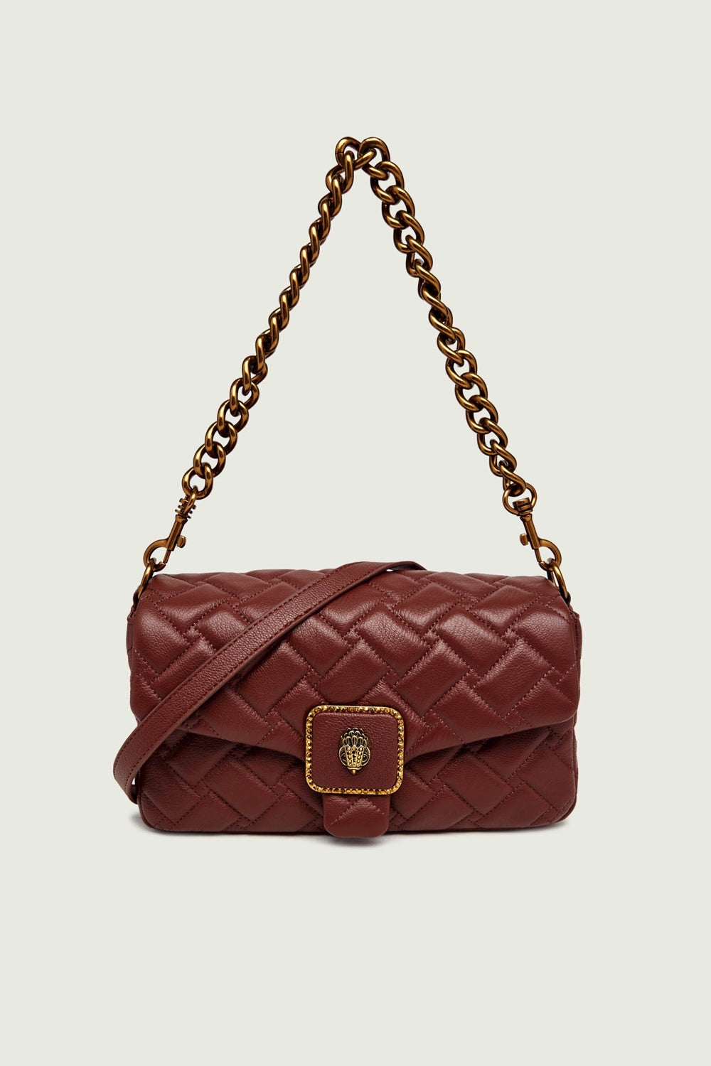PIMLICO BAG lEATHER 5626854109 /WINE Kurt Geiger London 