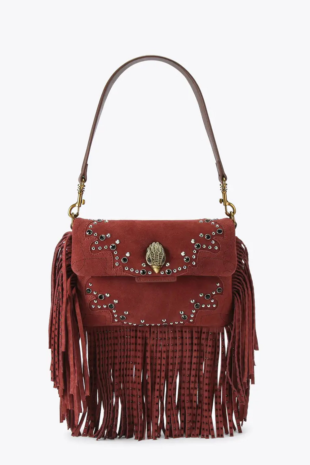 oxford fringe shoulder bag 5842954219 /WINE Kurt Geiger London 