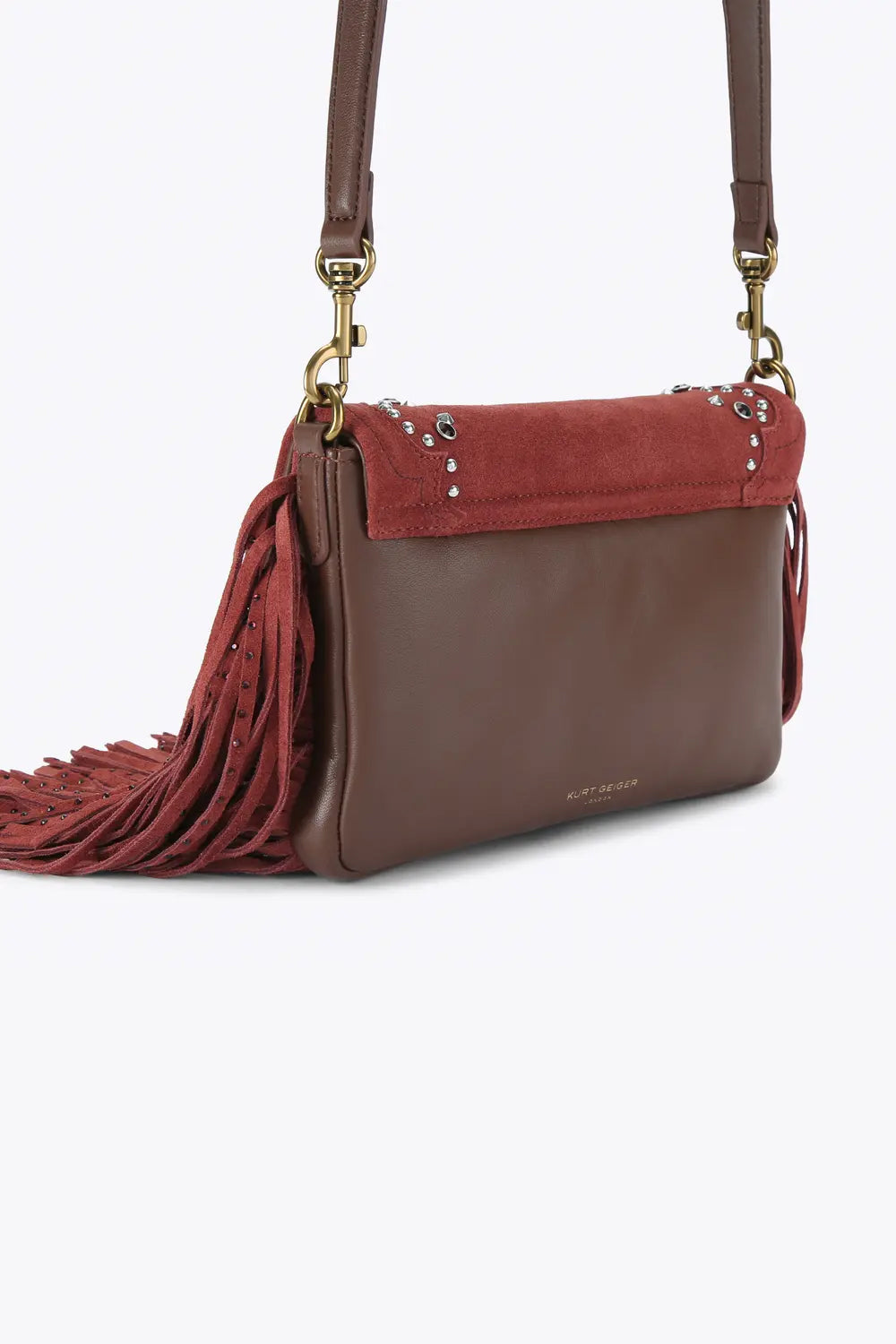 oxford fringe shoulder bag 5842954219 /WINE Kurt Geiger London 