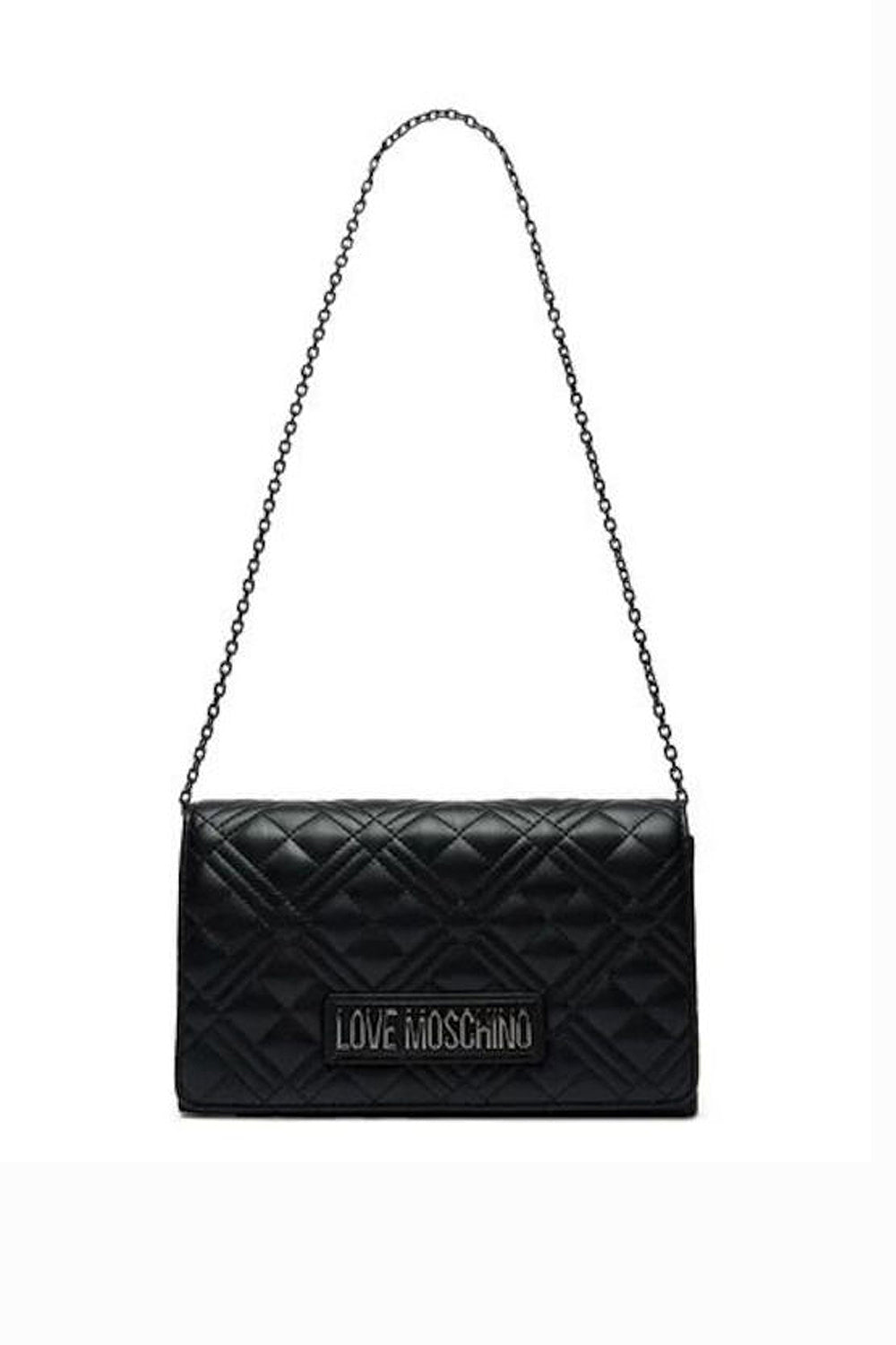 borsa trapuntata a tracolla con logo love moschino JC4079PP1P LA000B Love Moschino 