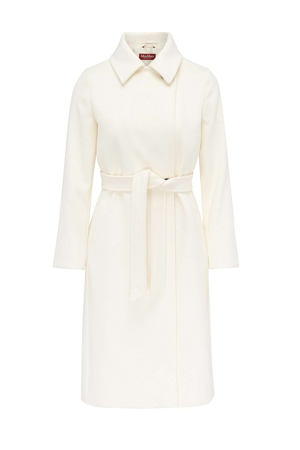 Cappotto Max Mara Studio Bcollag in lana BCOLLAG 001BIANCO Max Mara Studio 