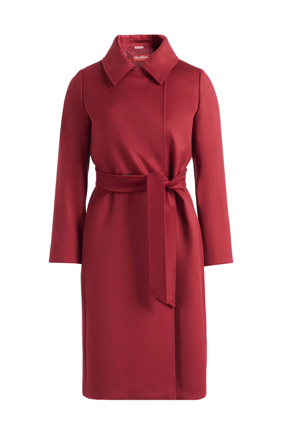 Cappotto Max Mara Studio Bcollag in lana BCOLLAG 018RUBINO Max Mara Studio 