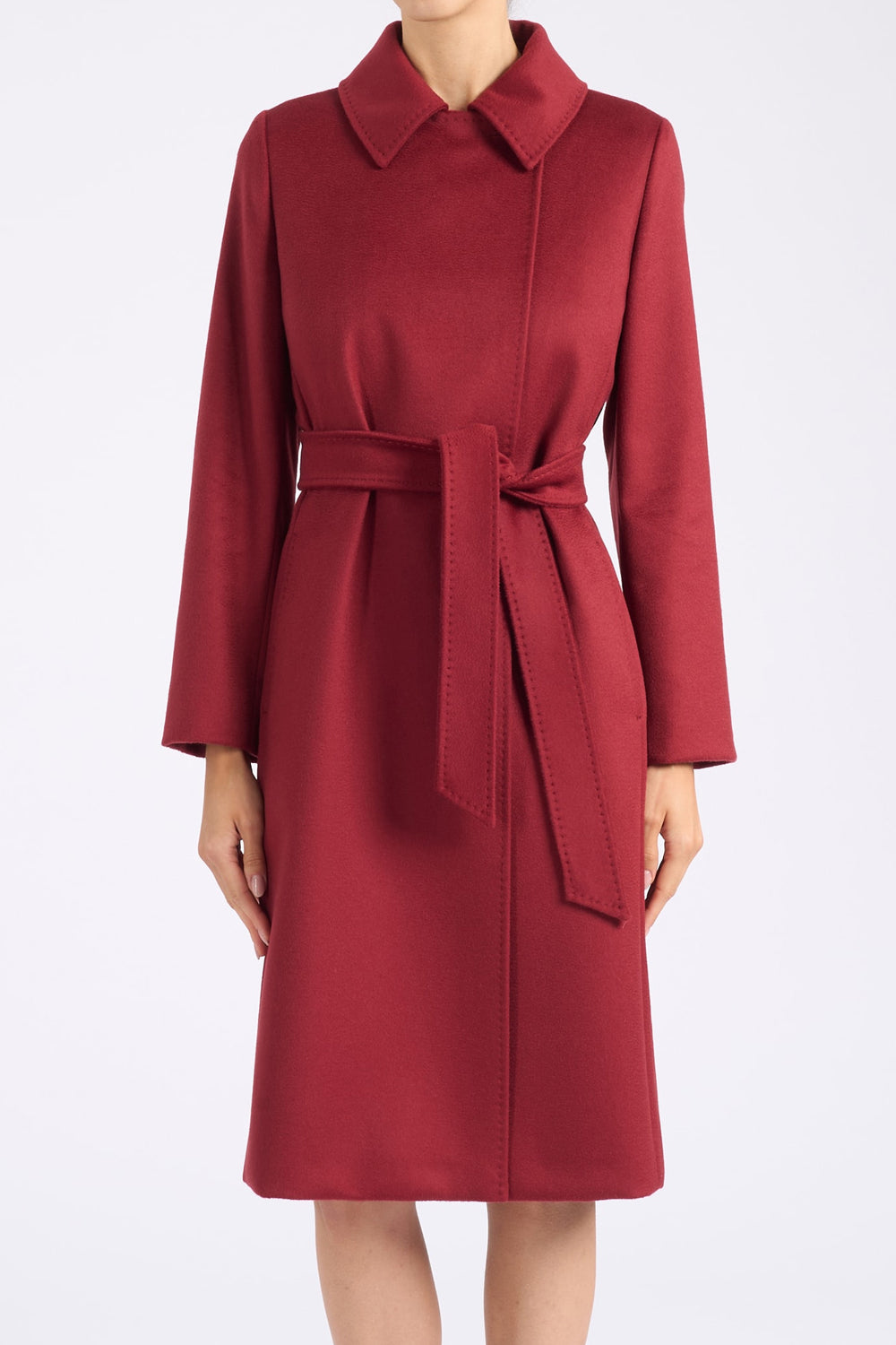 Cappotto Max Mara Studio Bcollag in lana BCOLLAG 018RUBINO Max Mara Studio 
