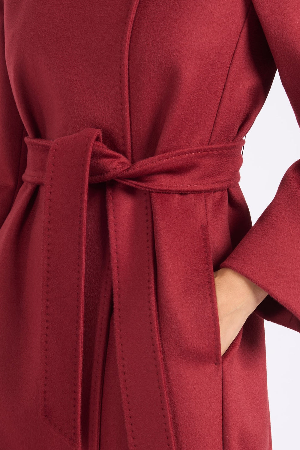 Cappotto Max Mara Studio Bcollag in lana BCOLLAG 018RUBINO Max Mara Studio 
