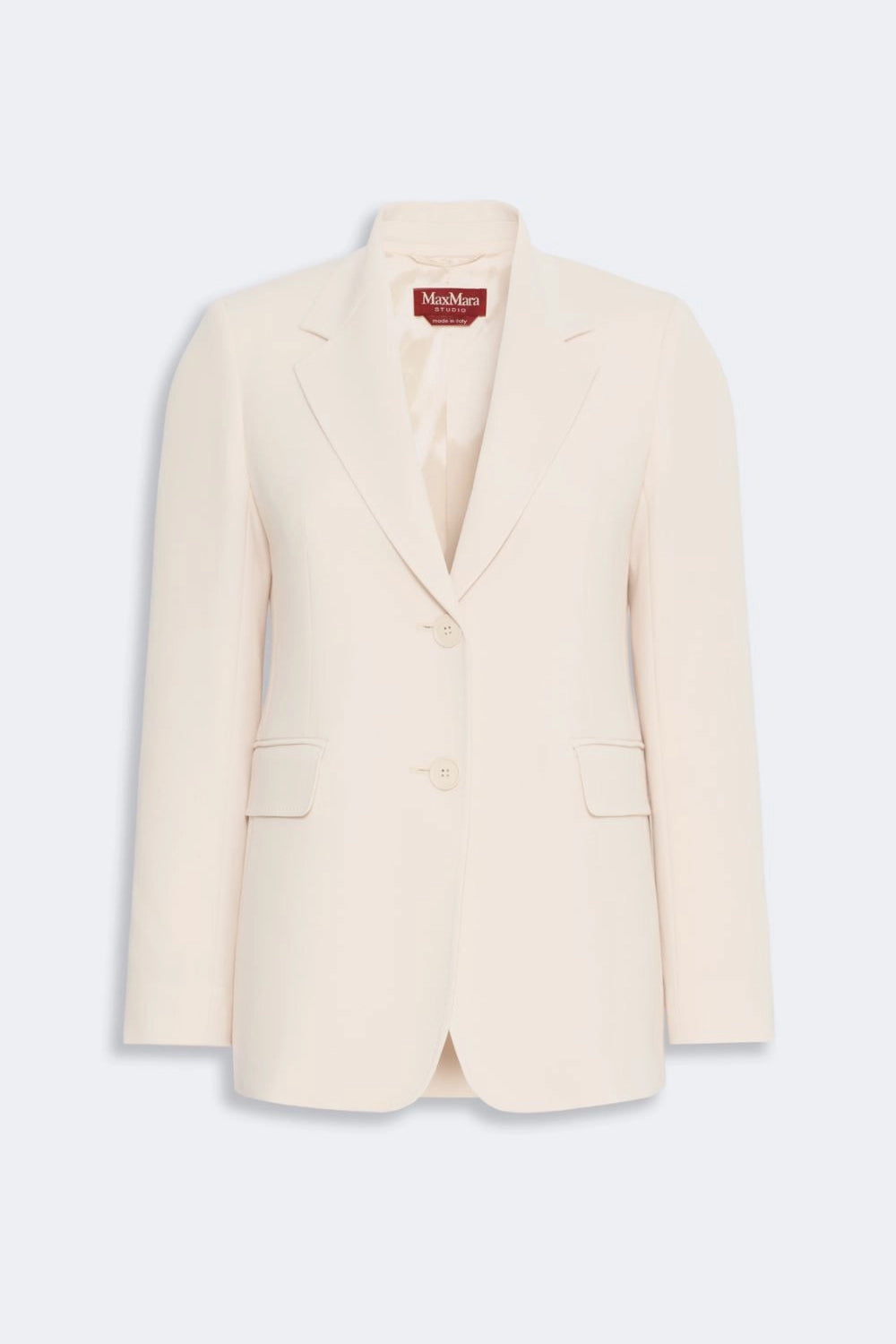 Blazer monopetto in cady LINZ 052NATURALE Max Mara Studio 