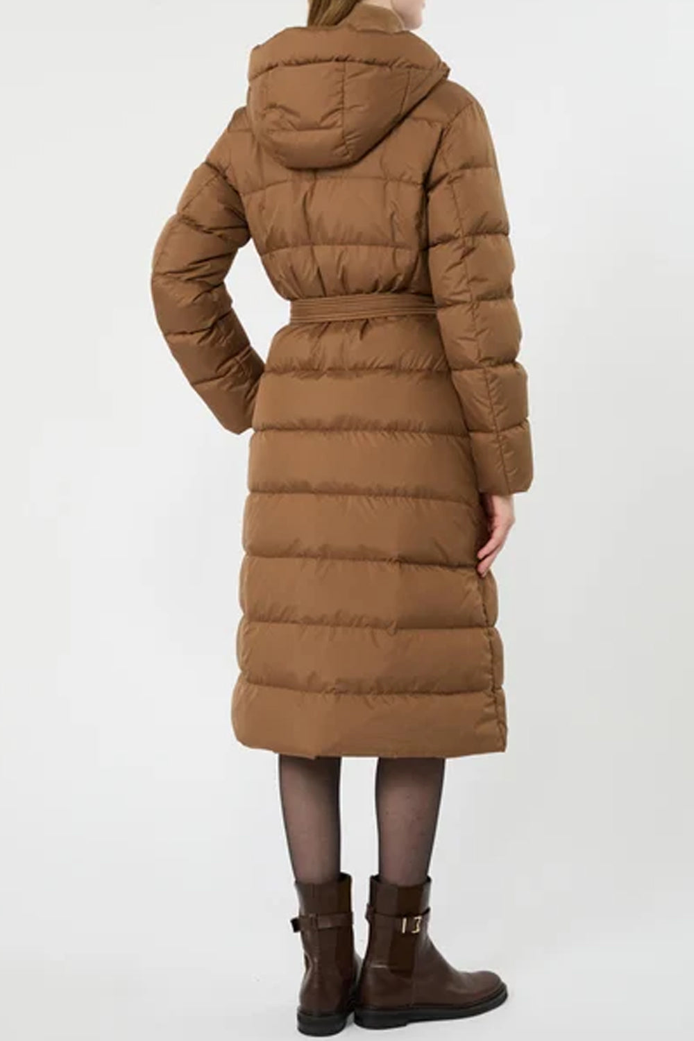piumino lungo MSTCANNETI 003CUOIO Max Mara Studio 