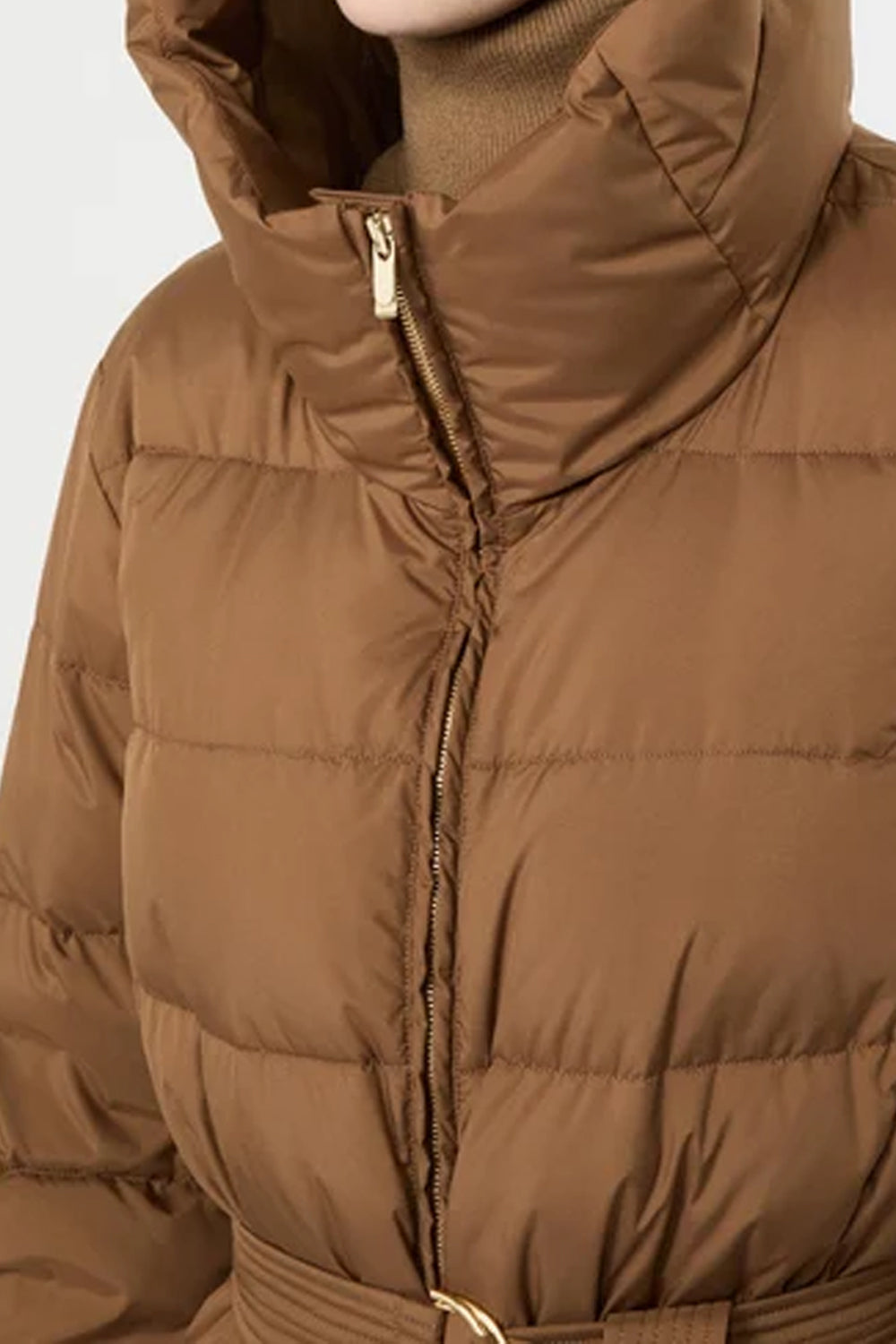 piumino lungo MSTCANNETI 003CUOIO Max Mara Studio 