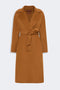 Cappotto lungo a vestaglia in lana, cachemire e seta MSTCLES 083CARAMELLO Max Mara Studio 