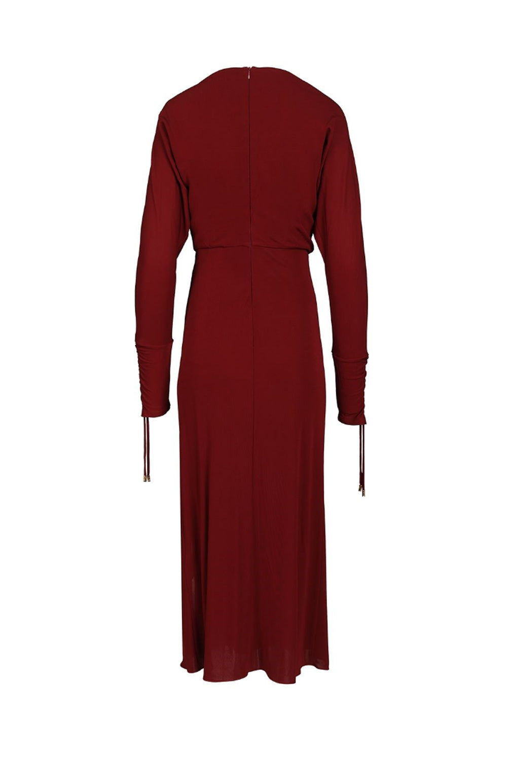 Abito in viscosa Max Mara Studio MSTGOCCE 002RUBINO Max Mara Studio 