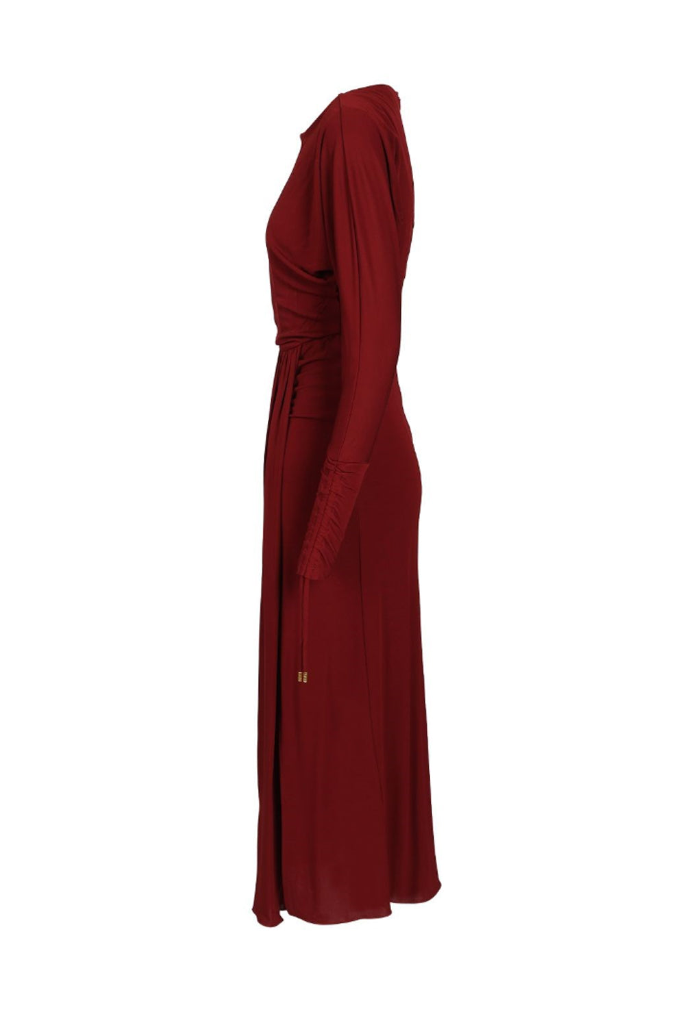 Abito in viscosa Max Mara Studio MSTGOCCE 002RUBINO Max Mara Studio 