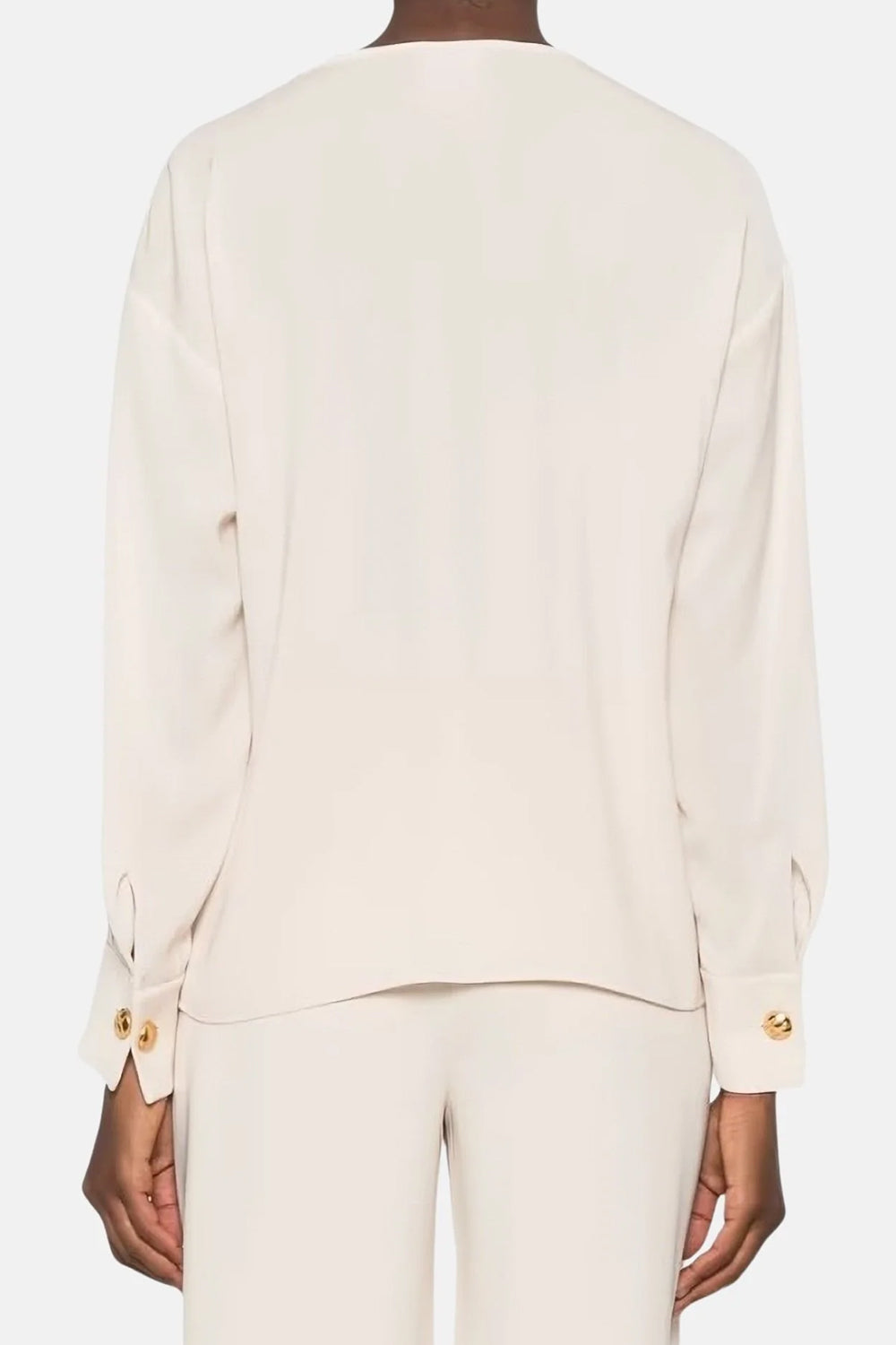 Blusa in cady tecnico leggero MSTOTTIMO 082NATURALE Max Mara Studio 