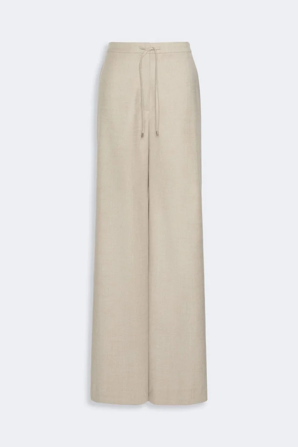 Pantalone jogging in flanella di lana MSTRECENTE 052BEIGE Max Mara Studio 