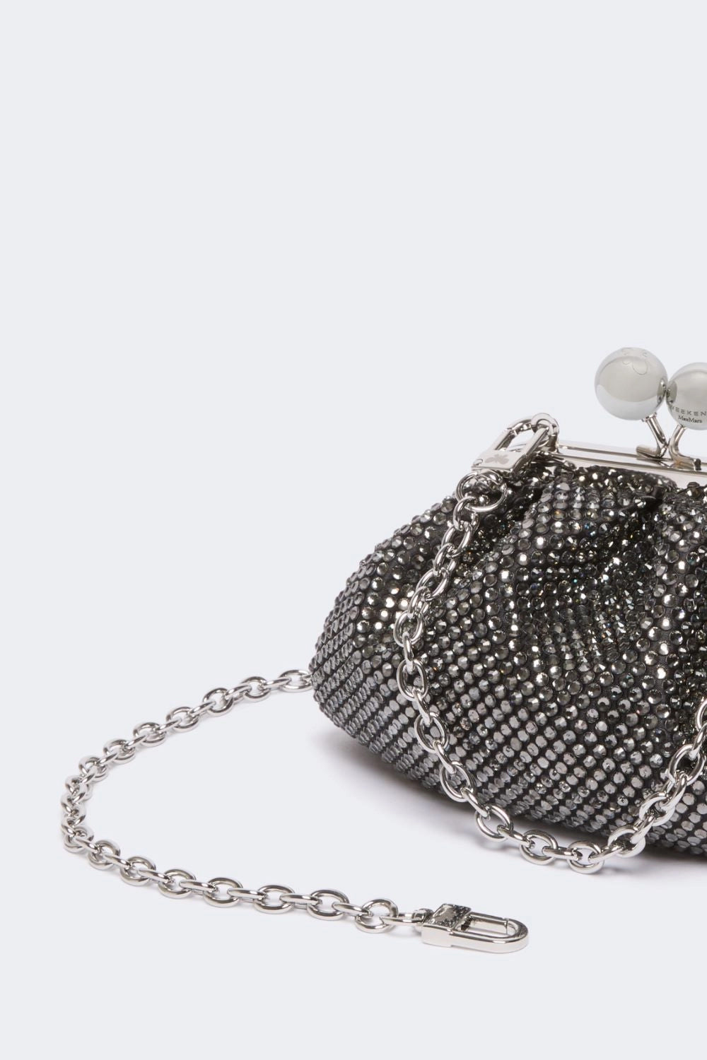Pasticcino Bag extra small con strass WKAVINO 001NERO Max Mara Weekend 