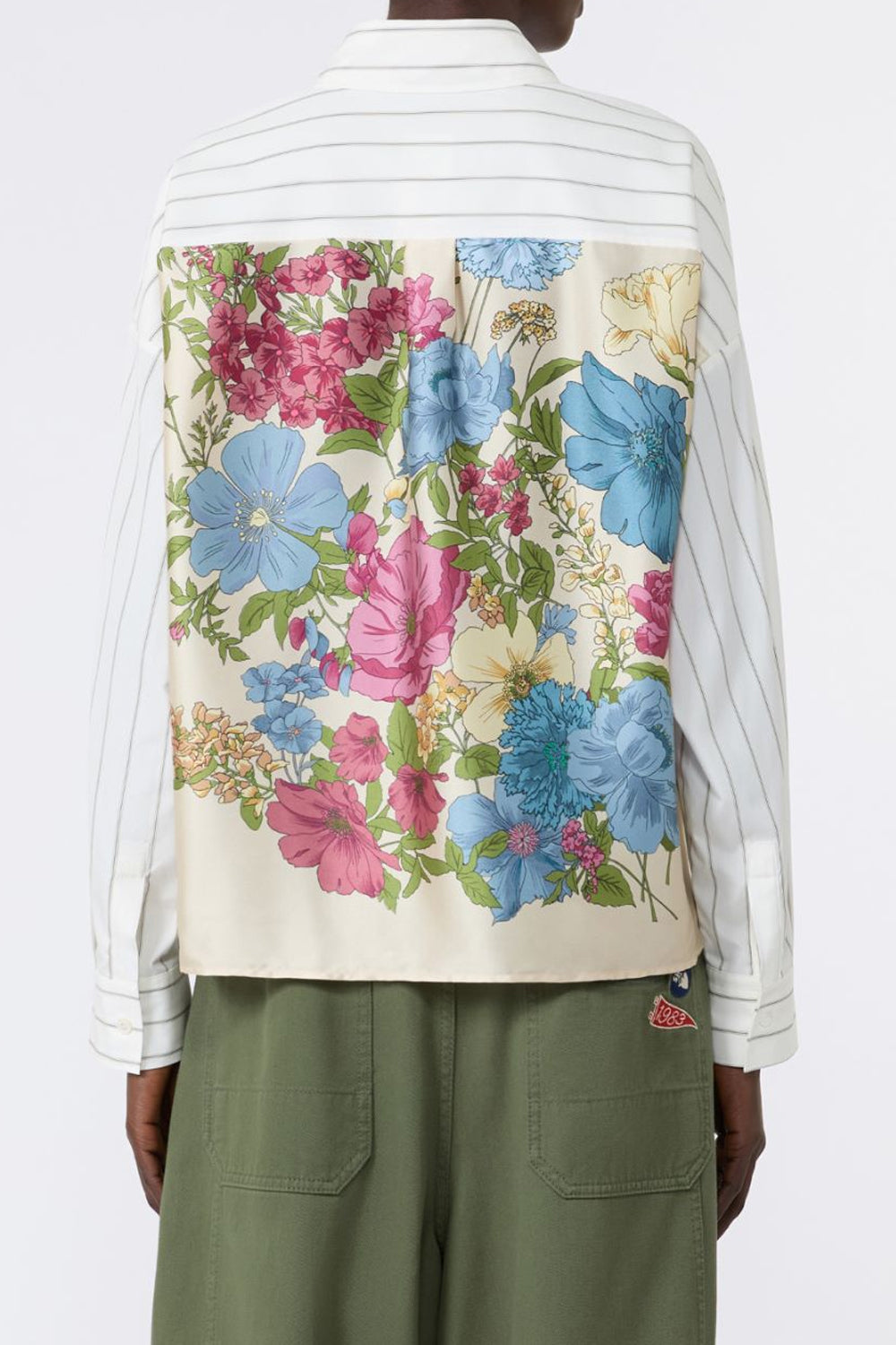 Camicia asimmetrica più lunga sul retro WKDCERTOSA 001MARRONE Max Mara Weekend 