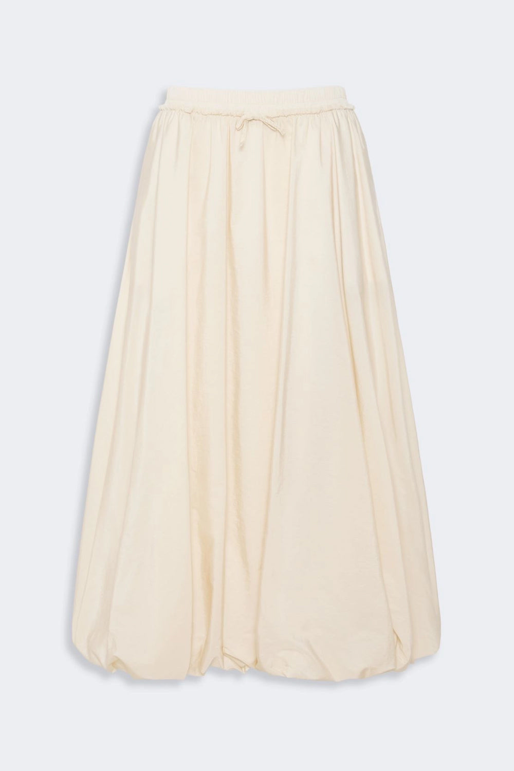 Gonna lunga in tela antigoccia WKDCIURMA 001AVORIO Max Mara Weekend 