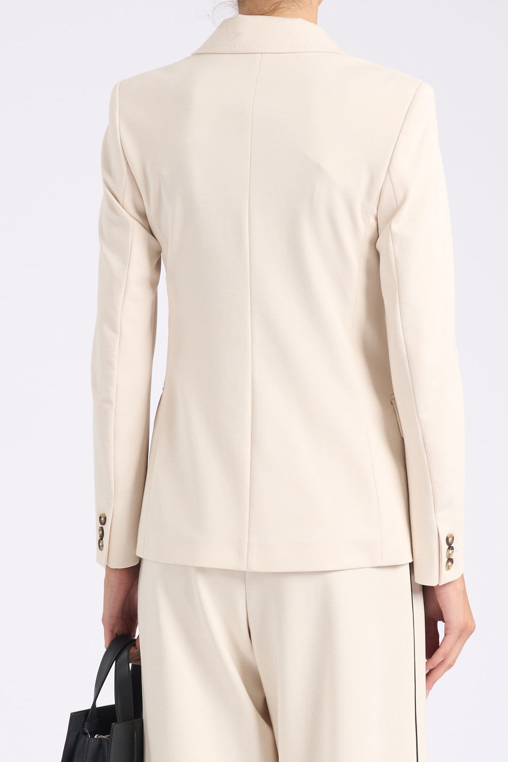 Blazer Weekend Max Mara in jersey WKDCOLIBRI 004AVORIO Max Mara Weekend 