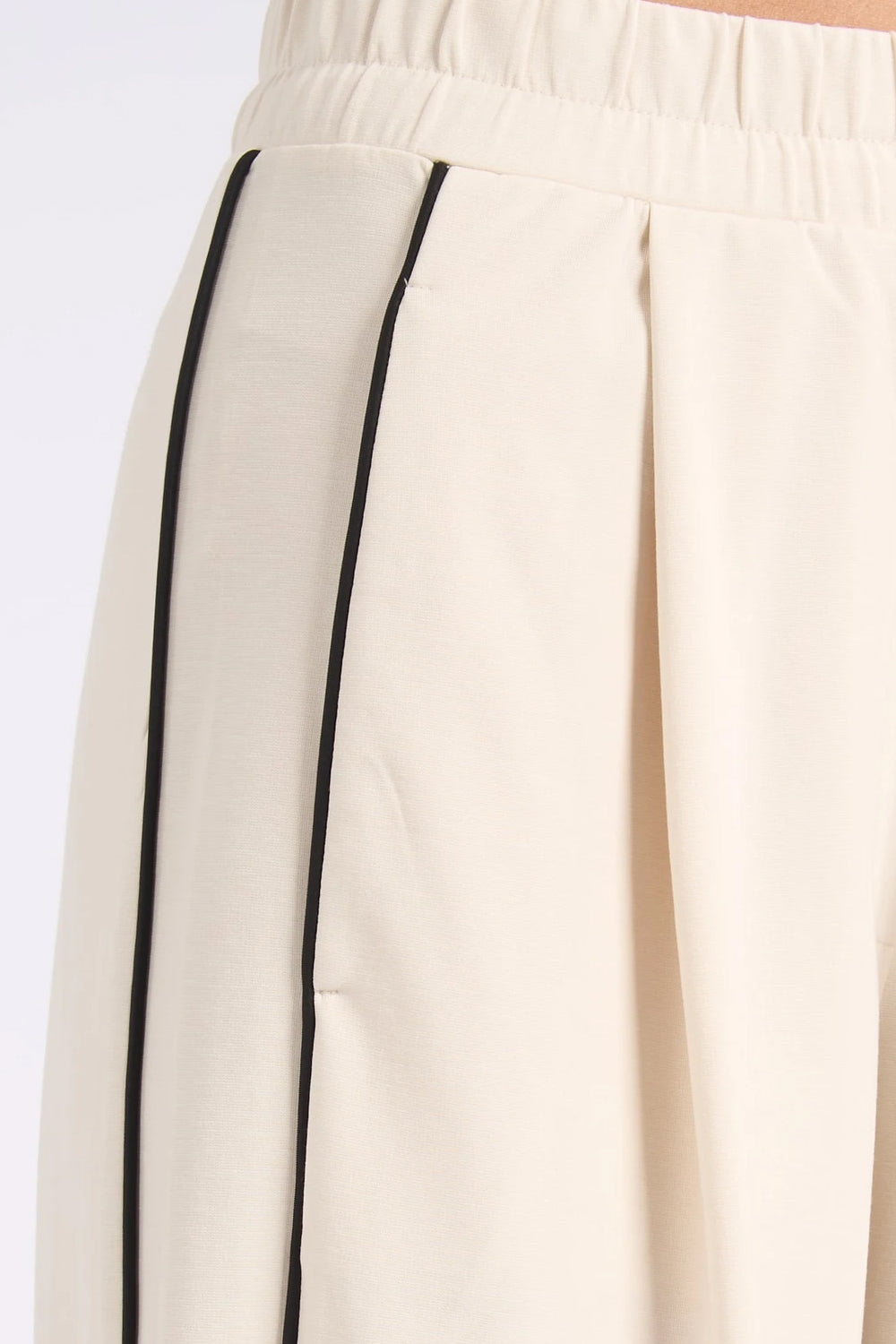 Pantalone in jersey WKDGODEZIA 004AVORIO Max Mara Weekend 