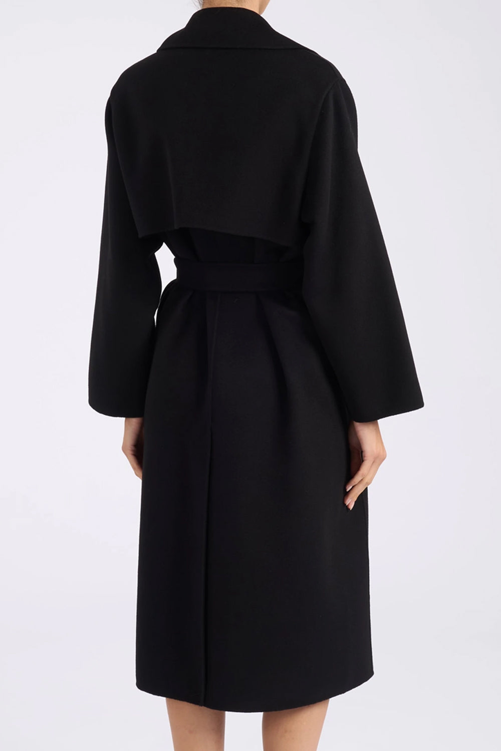 Cappotto lungo in lana WKDOPEROSO 005NERO Max Mara Weekend 