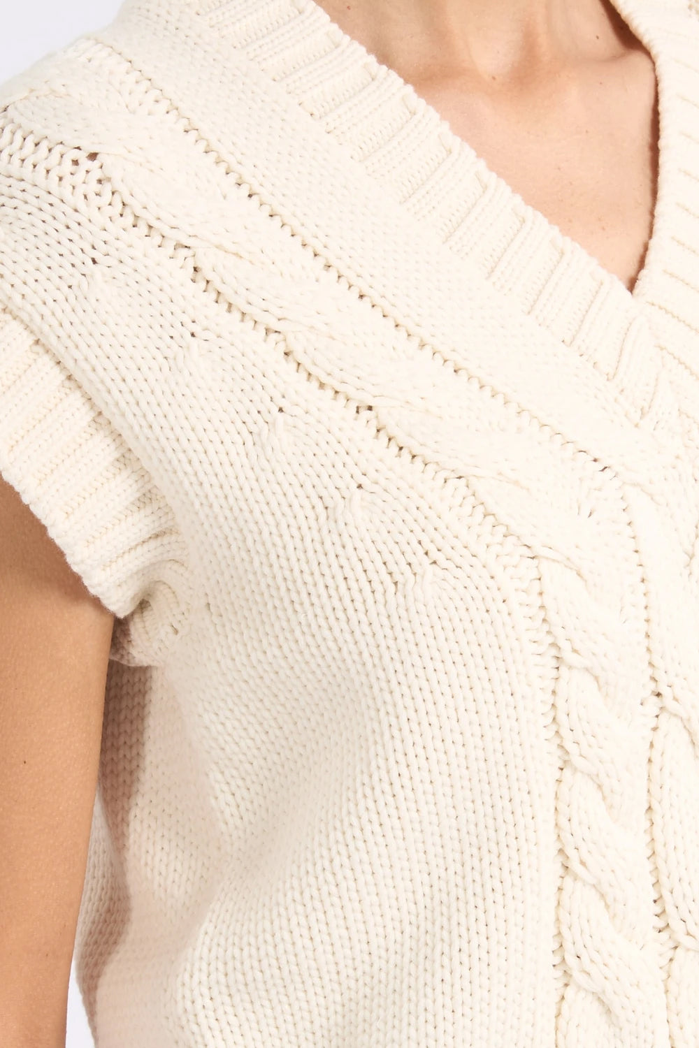 gilet in cotone WKDPASCIA 001ECRU Max Mara Weekend 