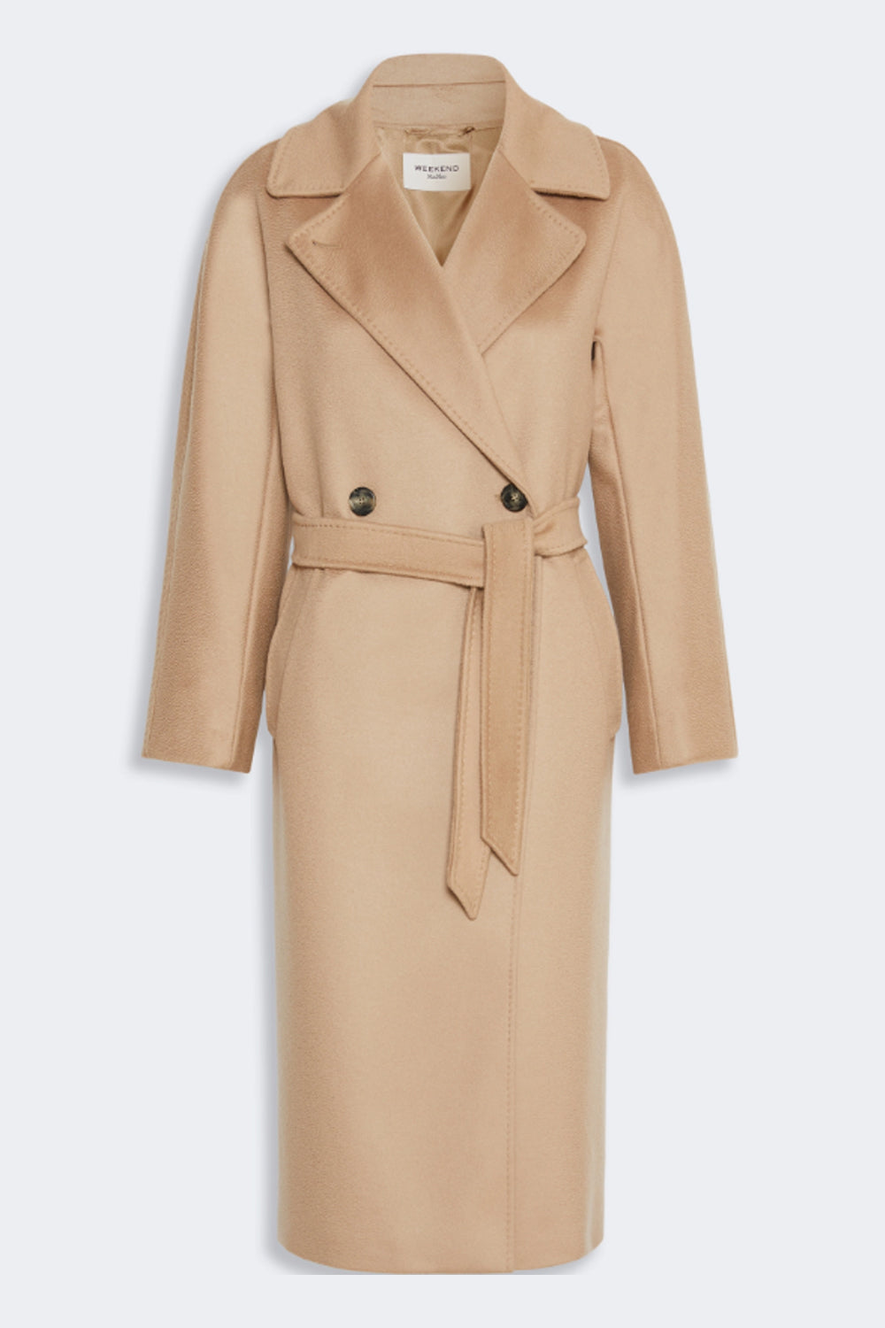 Cappotto doppiopetto in lana WKDRESINA 006CAMMELLO Max Mara Weekend 
