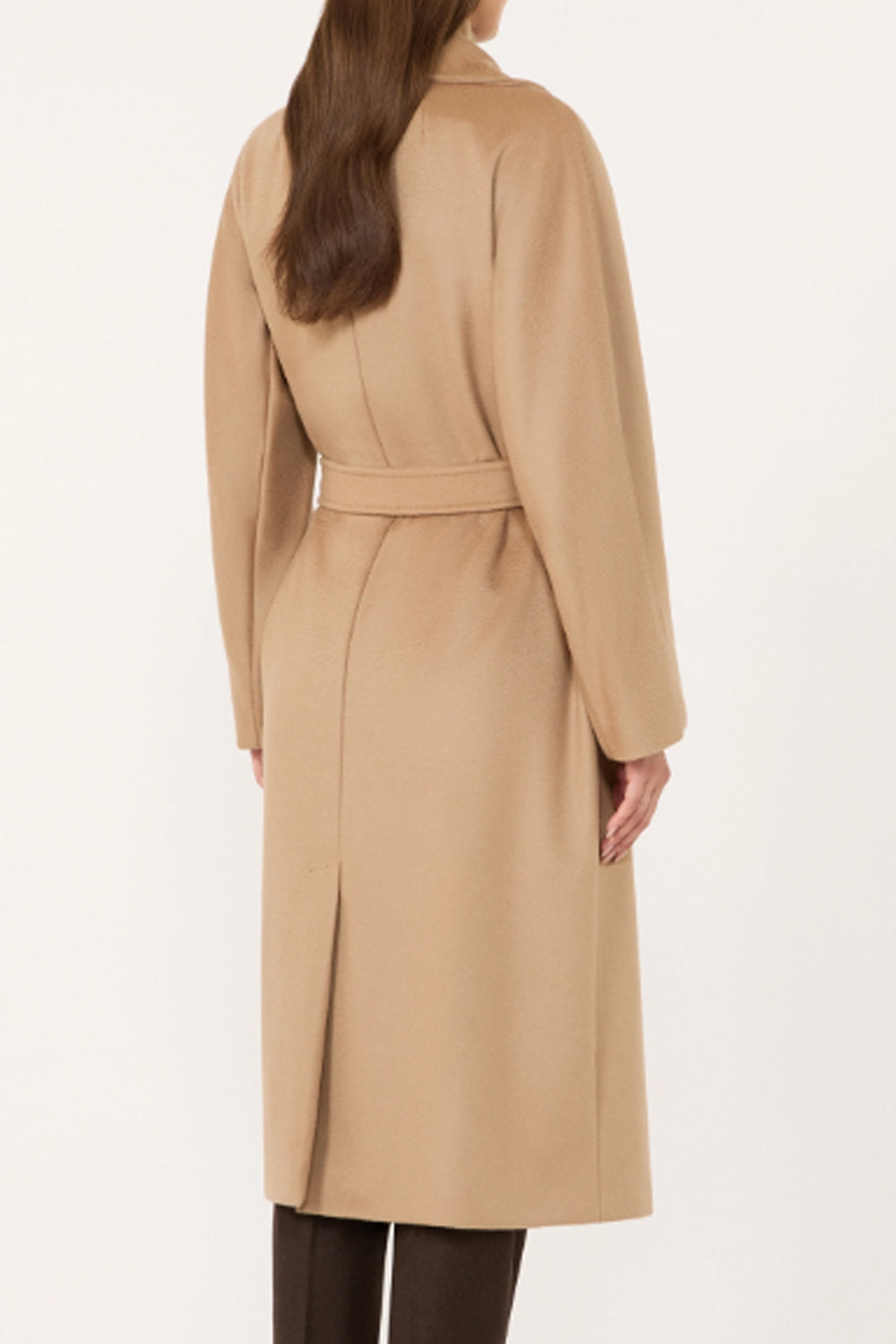 Cappotto doppiopetto in lana WKDRESINA 006CAMMELLO Max Mara Weekend 