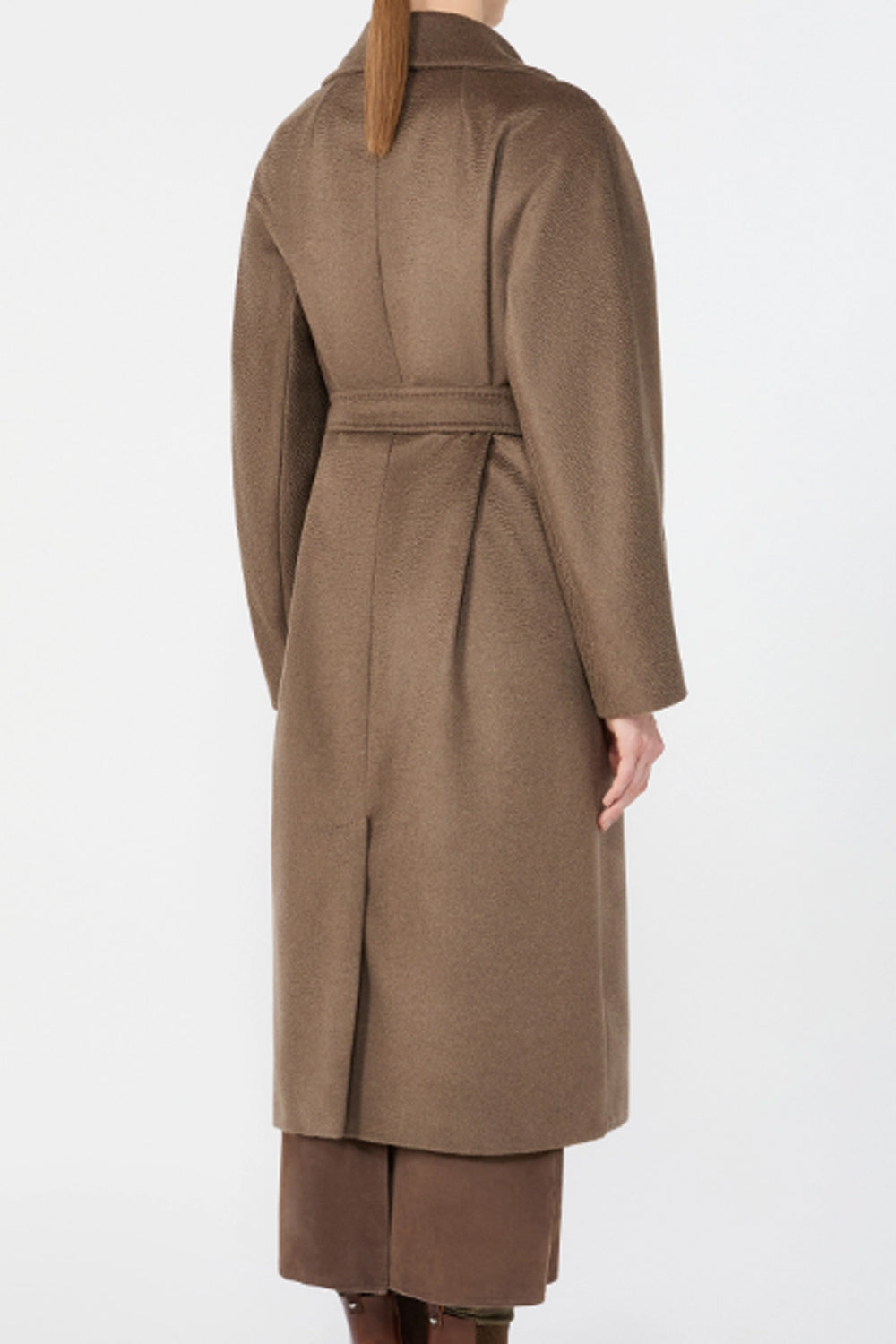 Cappotto doppiopetto in lana WKDRESINA 014MARRON GLACE Max Mara Weekend 