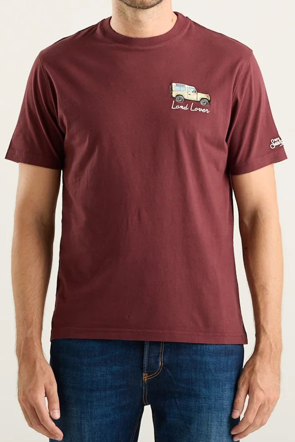 t-shirt con stampa ARN0004 /00396M Mc2 Saint Barth 