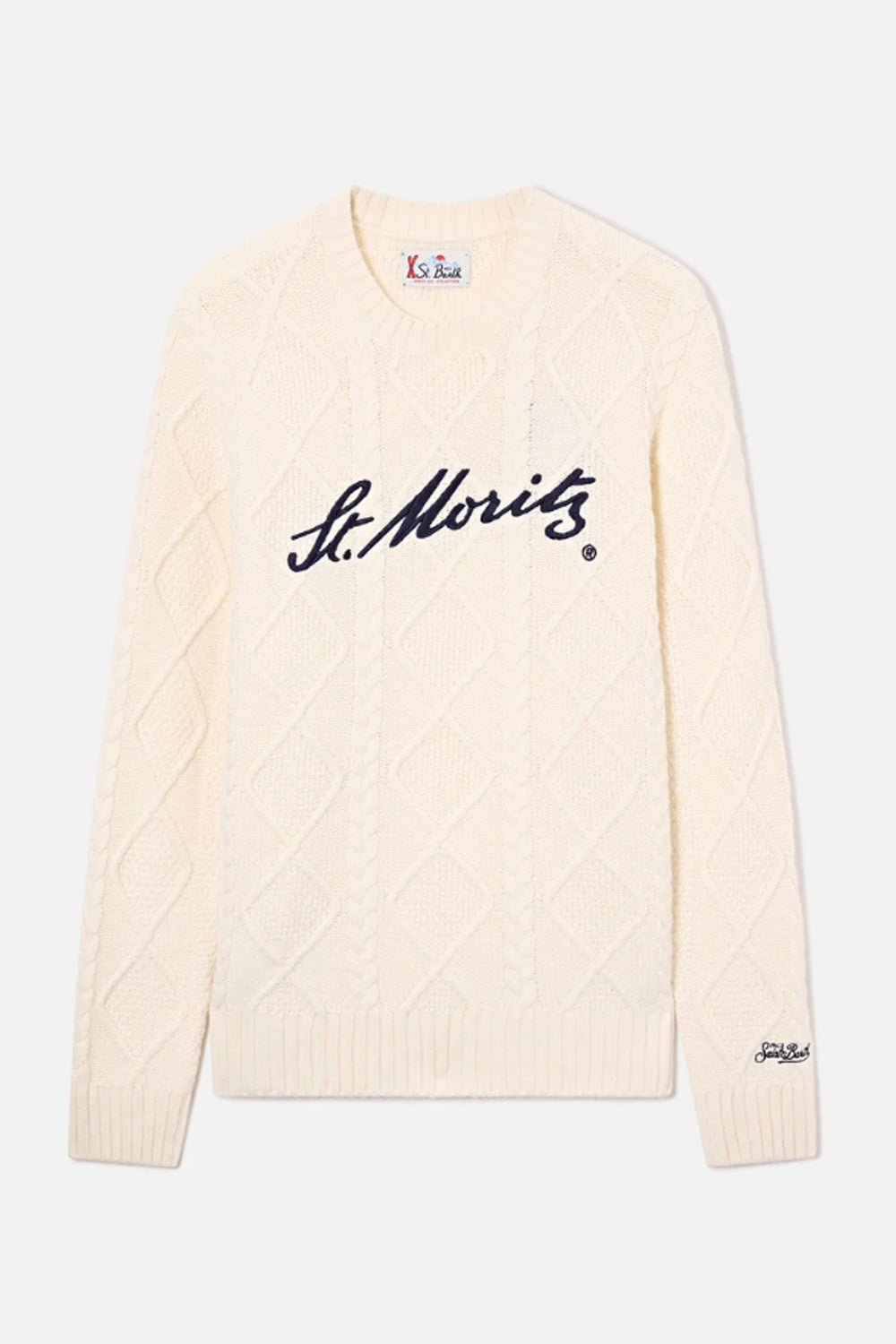 maglia girocollo in lana | Special edition BERG004 /00903M Mc2 Saint Barth 
