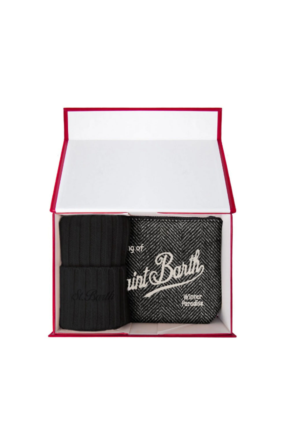 box regalo cappello + pochette BOX0042 /03608M Mc2 Saint Barth 